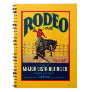Caderno Espiral Rodeio LabelSalinas vegetal, CA