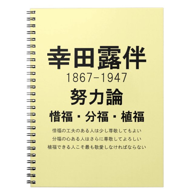 Caderno Espiral Rohan Koda (Frente)