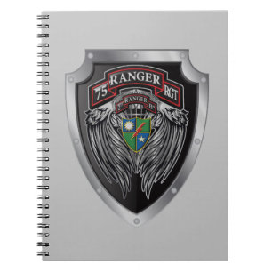 Caderno Espiral Rolagem Regional do Magnífico segundo Bat 75º Rang