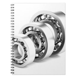 Caderno Espiral Rolamentos de esferas