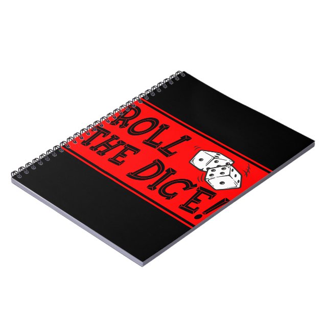 Caderno Espiral Rolar O Dice (Left Side)