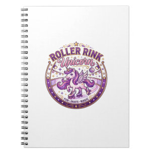 Caderno Espiral Rolo De Unicórnio Rink Unicórnio POD Pronto Design