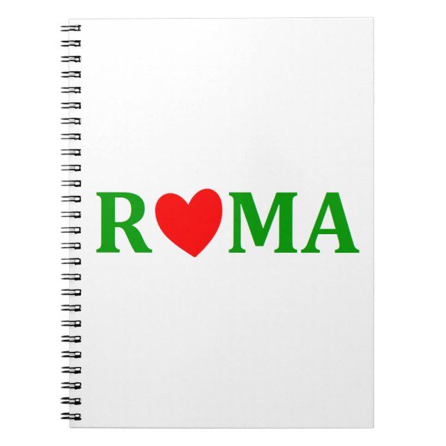 Caderno Espiral Roma ville éternelle (Frente)