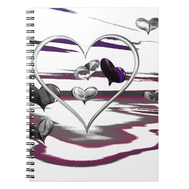 Caderno Espiral Romance futurístico (Frente)