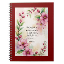Romanos 12:12 Versículo da Bíblia Personalizado