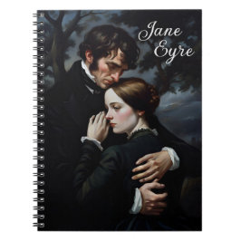 Caderno Espiral Romântica Jane Eyre e Edward Rochester