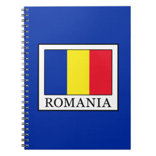 Caderno Espiral Romênia