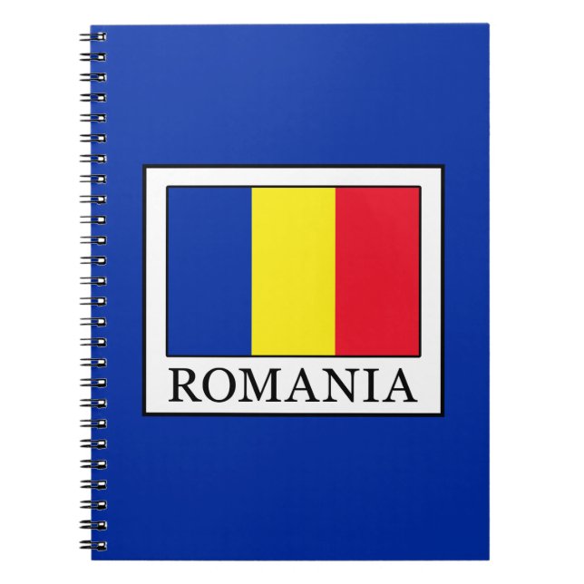 Caderno Espiral Romênia (Frente)