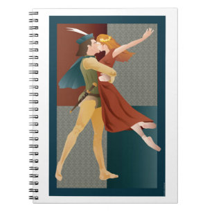 Caderno Espiral Romeo e Juliet, balé