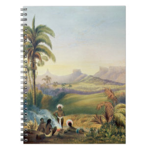 Caderno Espiral Roraima, uma escala notável de montanhas do
