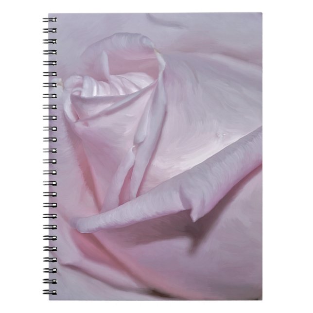 Caderno Espiral Rosa branco (Frente)