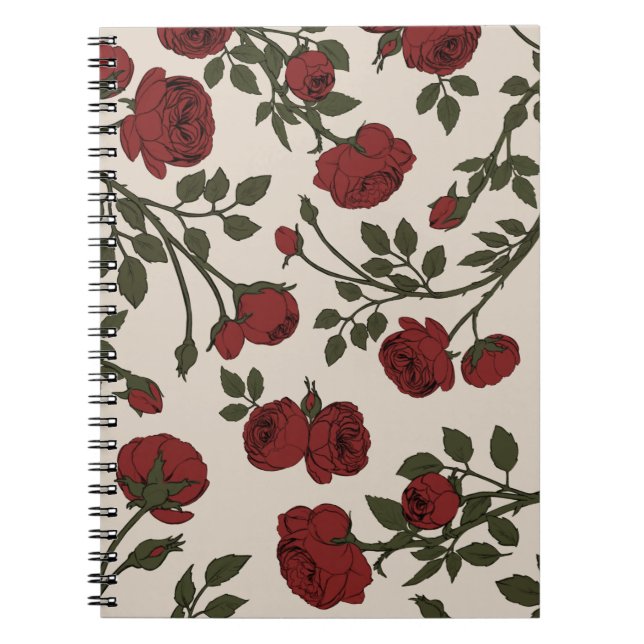 Caderno Espiral Rosa Florentina (Frente)