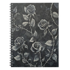 Caderno Espiral Rosa gótica