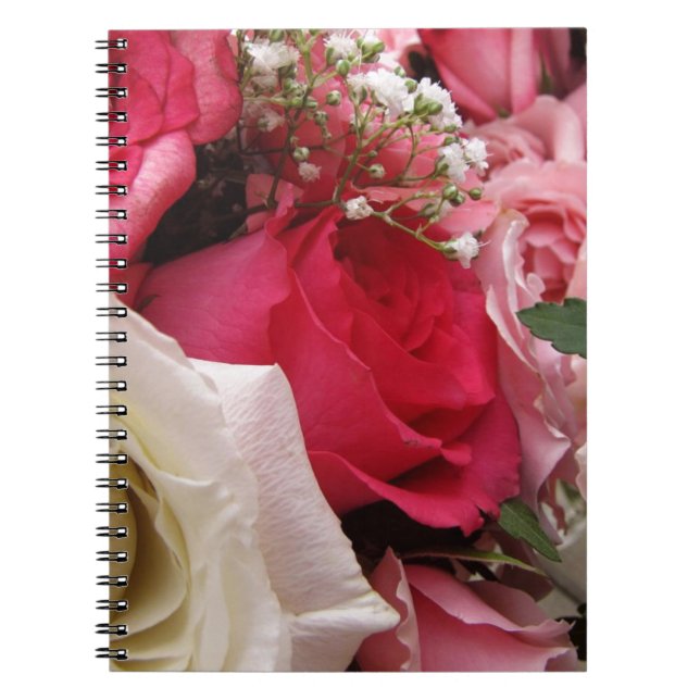 Caderno Espiral Rosas (Frente)