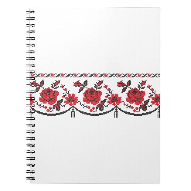 Caderno Espiral Rosas (Frente)
