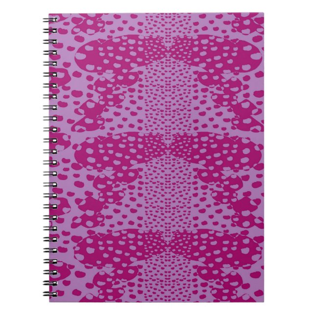Caderno Espiral Rosas Bulbosas Rosas (Frente)