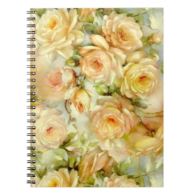 Caderno Espiral Rosas de paz (Frente)