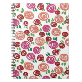 Caderno Espiral Rosas Devaneio