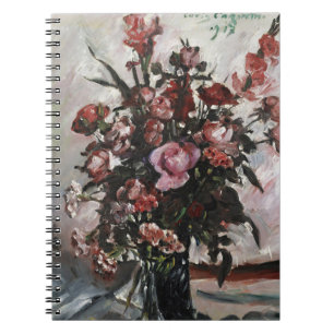 Caderno Espiral Rosas Rosa   Lovis Corinth