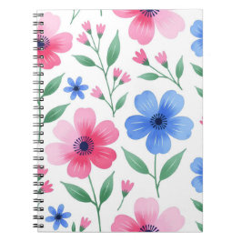 Caderno Espiral Rosewater Bloom Delight