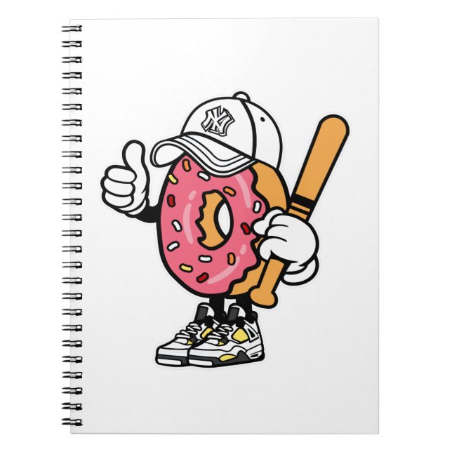 Caderno Espiral Rosquinha (Frente)