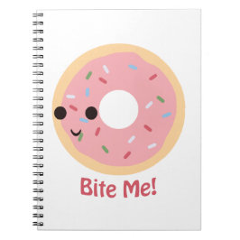 Caderno Espiral Rosquinha Me Morde!