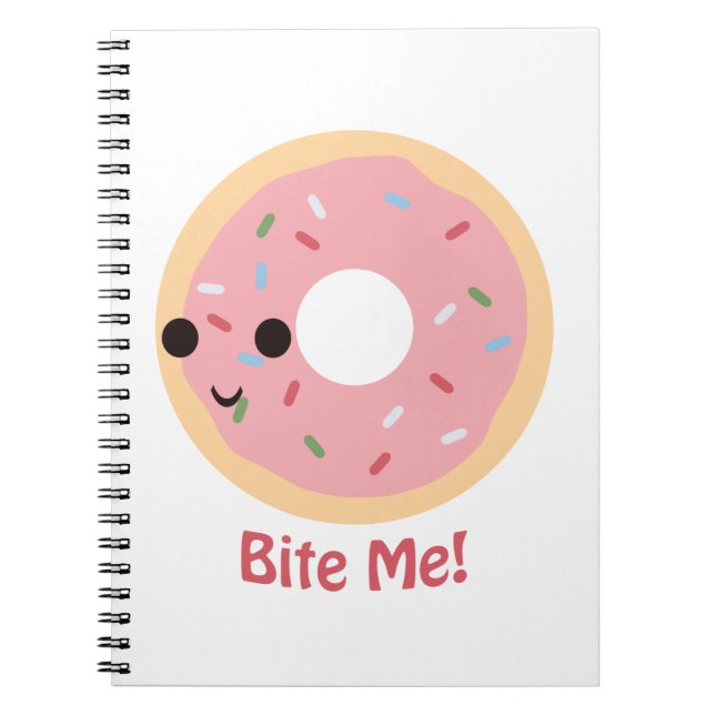 Caderno Espiral Rosquinha Me Morde! (Frente)