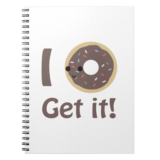 Caderno Espiral Rosquinha que consiga! (Frente)