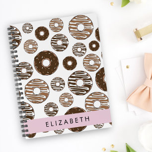 Caderno Espiral Rosquinhas de chocolate, Rosquinhas de caramelo, g