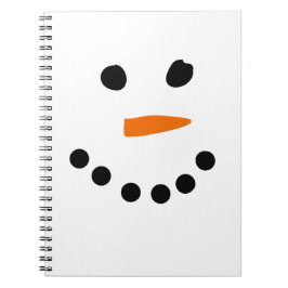 Caderno Espiral Rosto de Neve