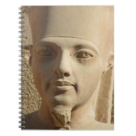 Caderno Espiral Rosto do Notebook Espiral de Tutankhamun