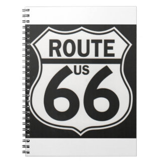 Caderno Espiral Rota 66 - A Estrada-Mãe