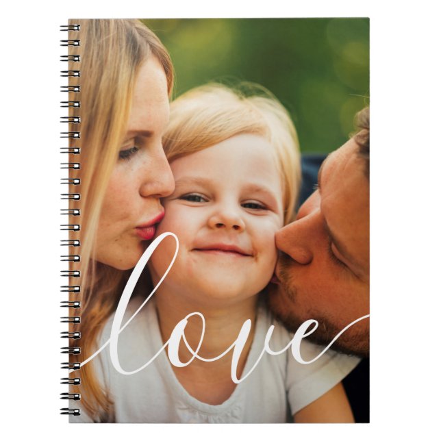 Caderno Espiral Roteiro de Amor de Foto (Frente)