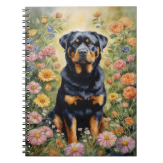 Caderno Espiral Rottweiler
