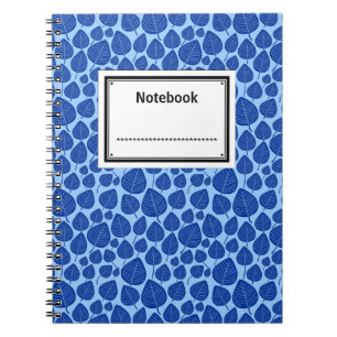 Caderno Espiral Rotulado - Sombras de Azul