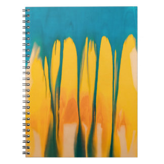Caderno Espiral Roupa AMARELO E AZUL
