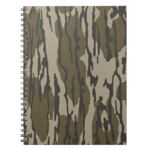 Caderno Espiral Roupas e Equipamentos de Caça Camuflados Bottom La