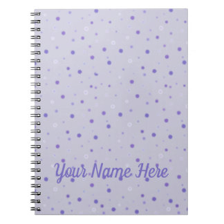 Caderno Espiral Roxo Ameixa Doce