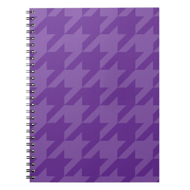 Caderno Espiral Roxo e Lavanda (Frente)