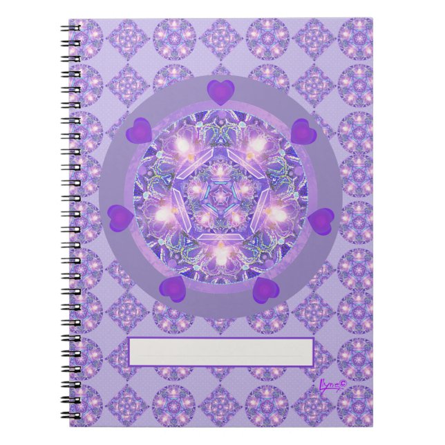 Caderno Espiral Roxo W1 (Frente)