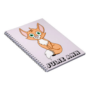 Caderno Espiral Roxy Foxy Personalizado