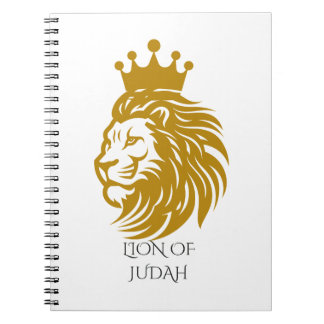 Caderno Espiral Royal Lion of Judah Faith Journal - Hardcover Note
