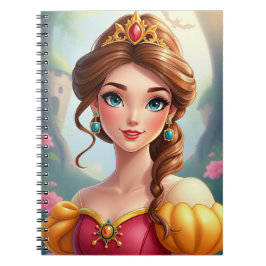 Caderno Espiral Royal Notebook - The Magic of Princesses