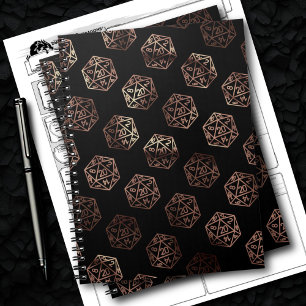 Caderno Espiral RPG Dice   Campanha de Jogadores de Tabletop Fanta