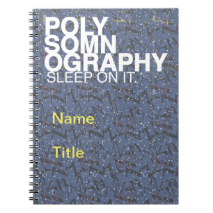 Caderno Espiral RPSGT SLEEP POLYSOMNOGRAPHY por Slipperywindow Not