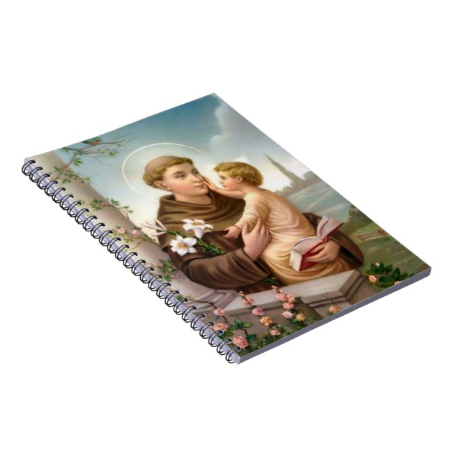 Caderno Espiral Rua. Anthony & Child Jesus (Lado Direito)