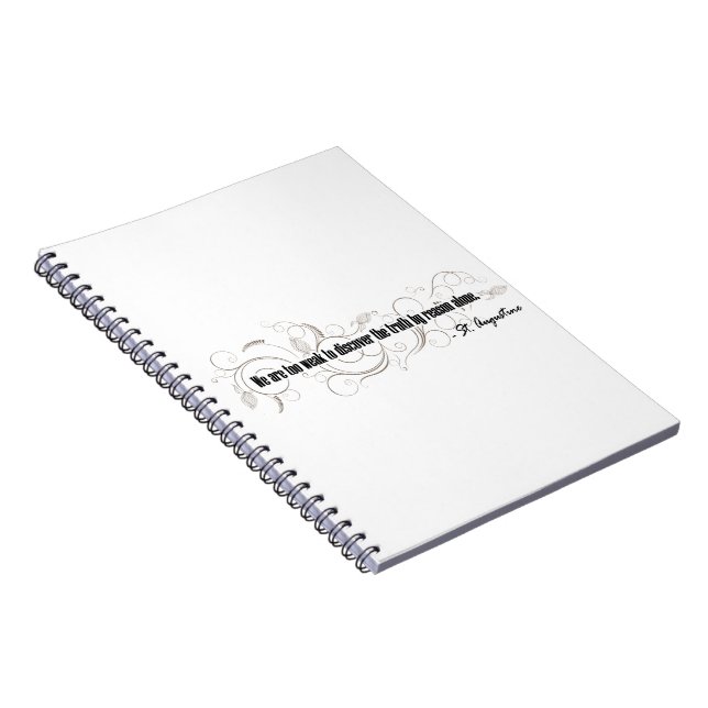 Caderno Espiral Rua. Augustine (Lado Direito)