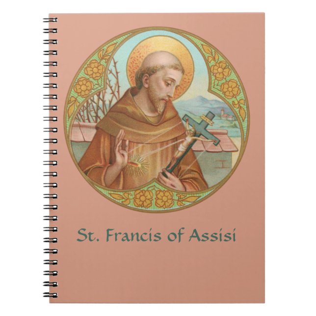 Caderno Espiral Rua. Francis of Assisi (BK 002) (Frente)
