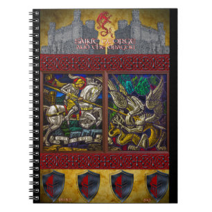 Caderno Espiral Rua George Dragon