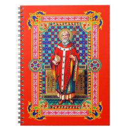 Caderno Espiral Rua. Thomas Becket em Red Chasuble (K 34)